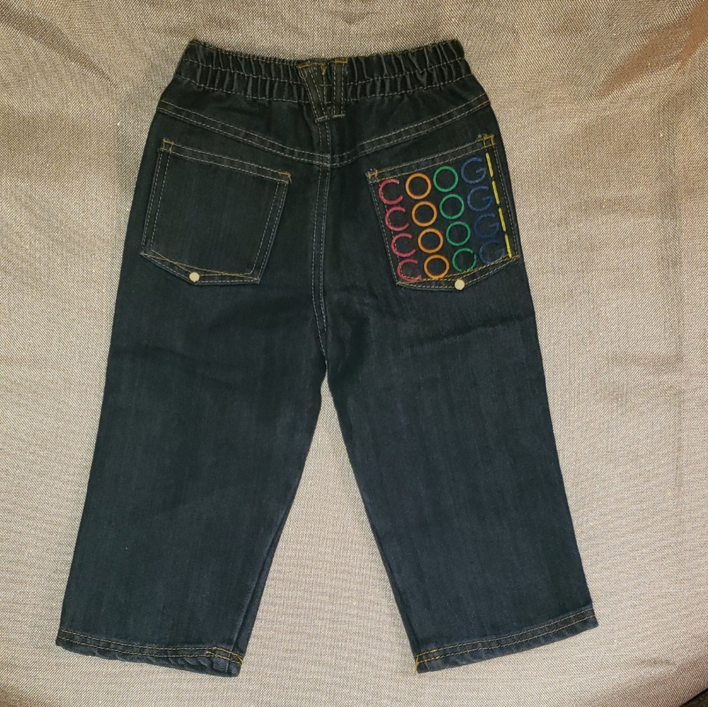 🏷 EUC COOGI Rainbow Pocket Jeans